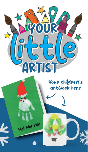 Your Little Artist Christmas Card Project